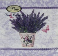 Pl Serwetki Flowering Lavender 